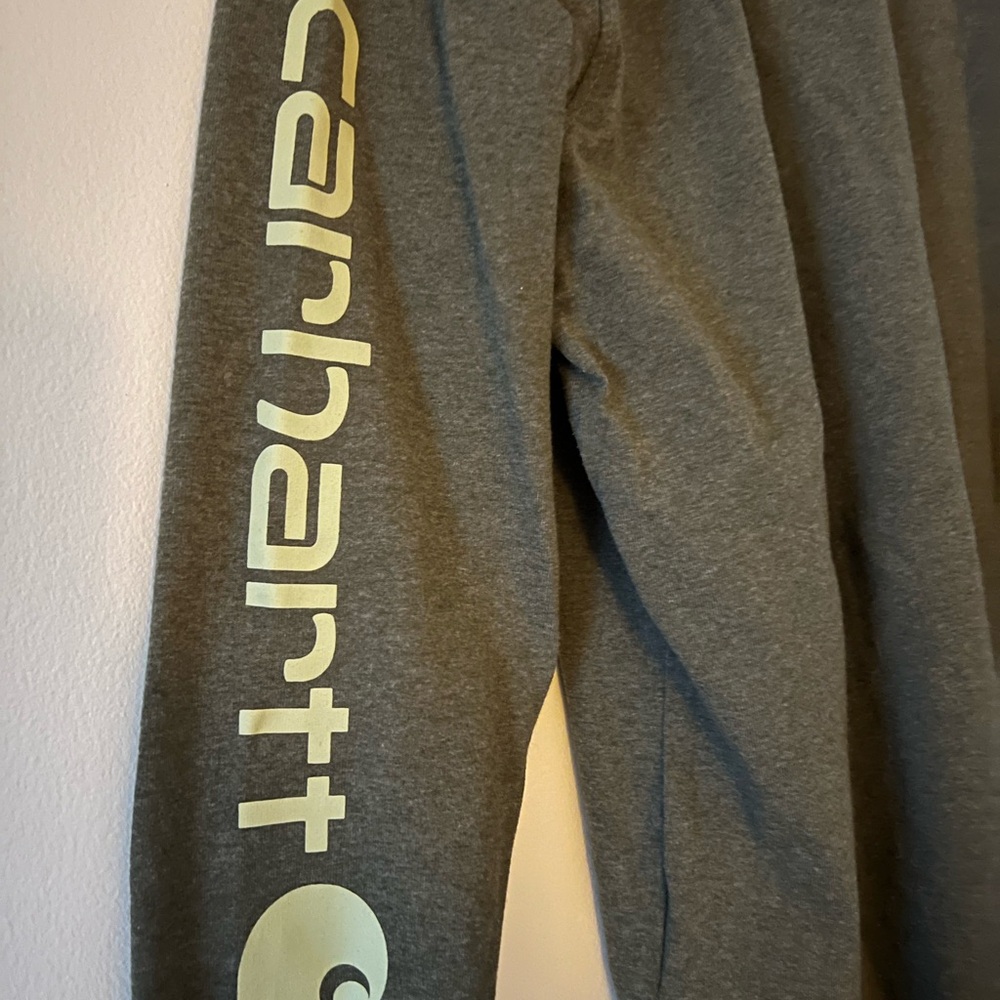 Olive Carhartt Long Sleeve 100% Cotton (unisex)